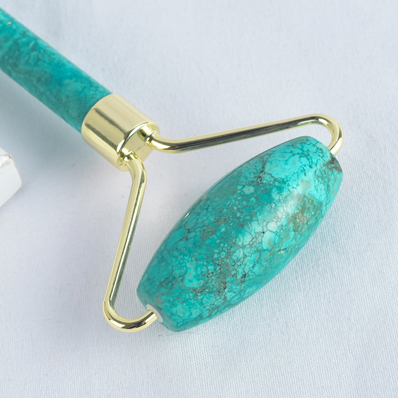 Turquoise roller for face