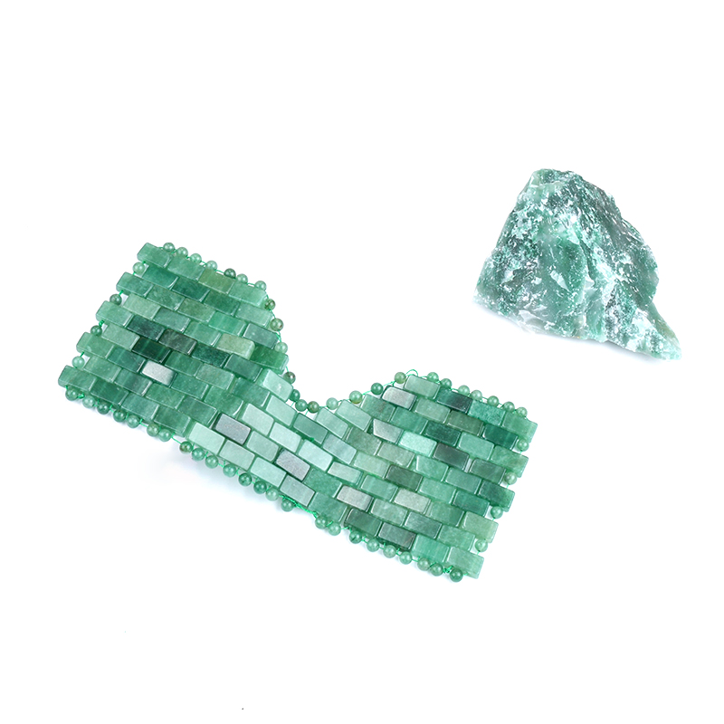 green aventurine eye mask