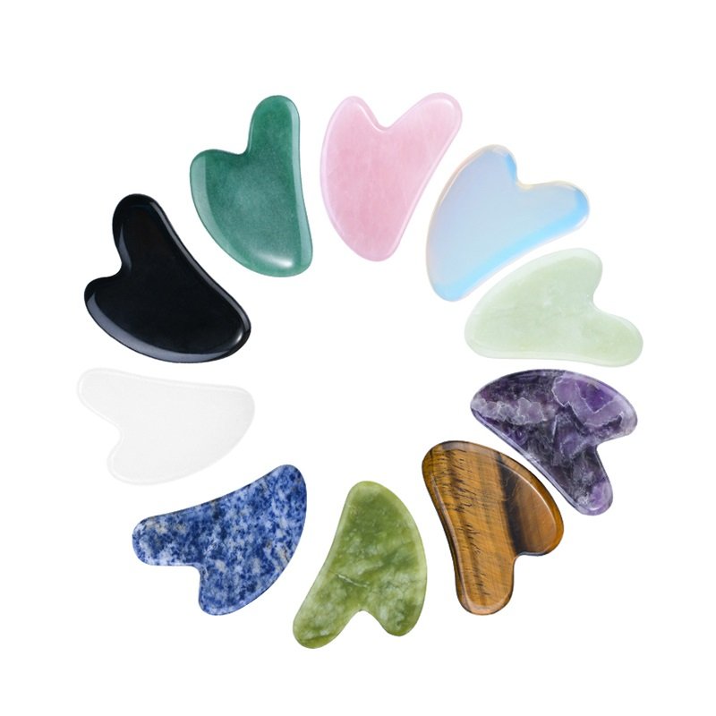 gemstone gua sha finger