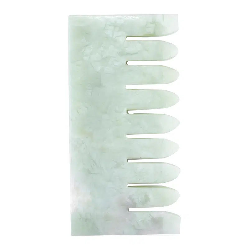 jade gua sha comb