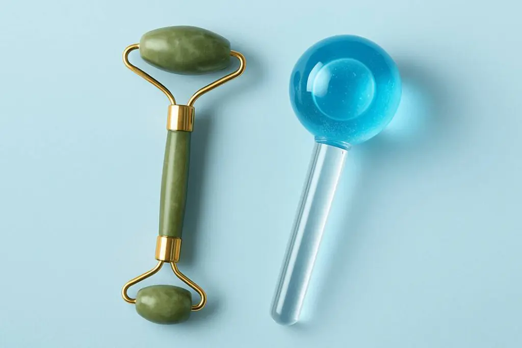 face roller and ice globe